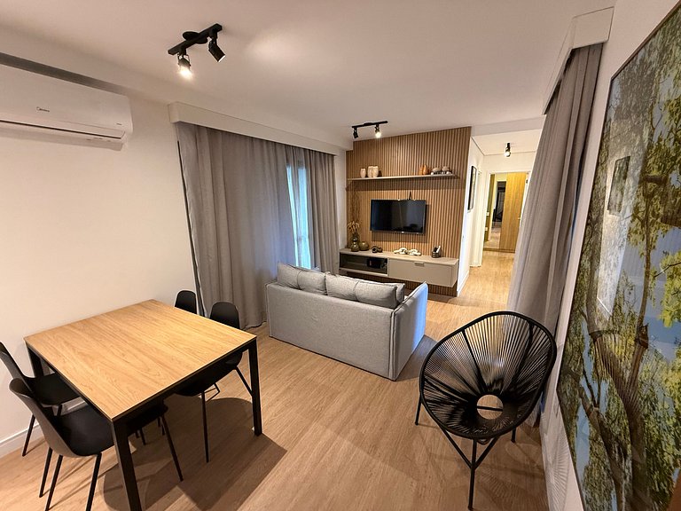 Apto premium e elegante p/ Grupo de 6 – Apto 803