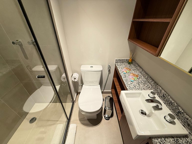 Studio bem distribuído e confortável – Apto 515