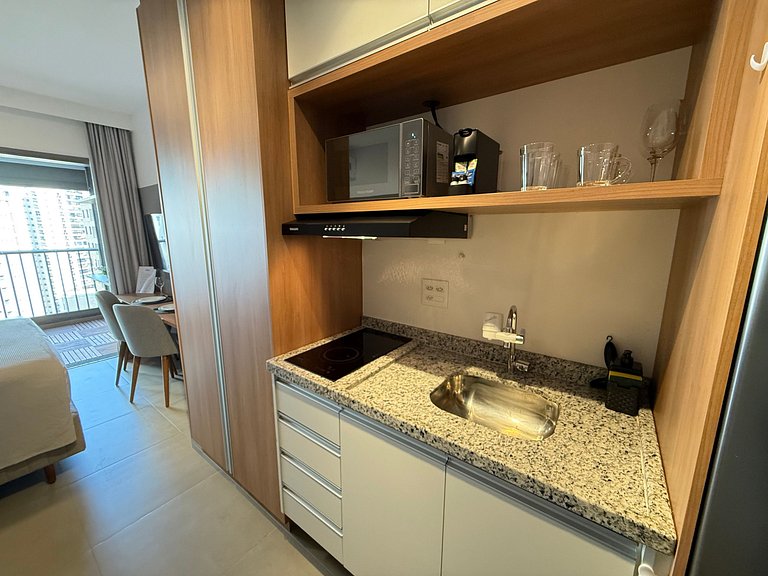 Design e aconchego p/ 2 – Apto 1607