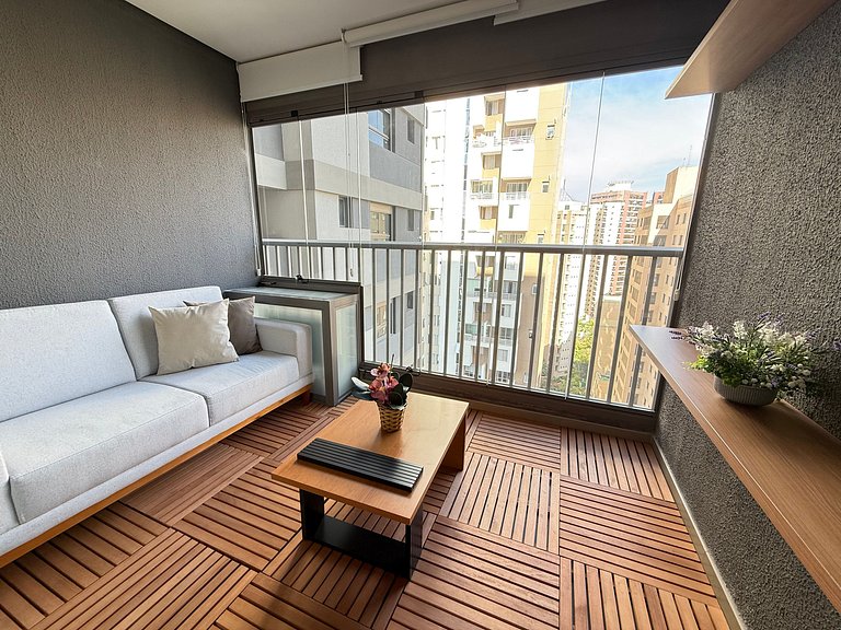 Design e aconchego p/ 2 – Apto 1607