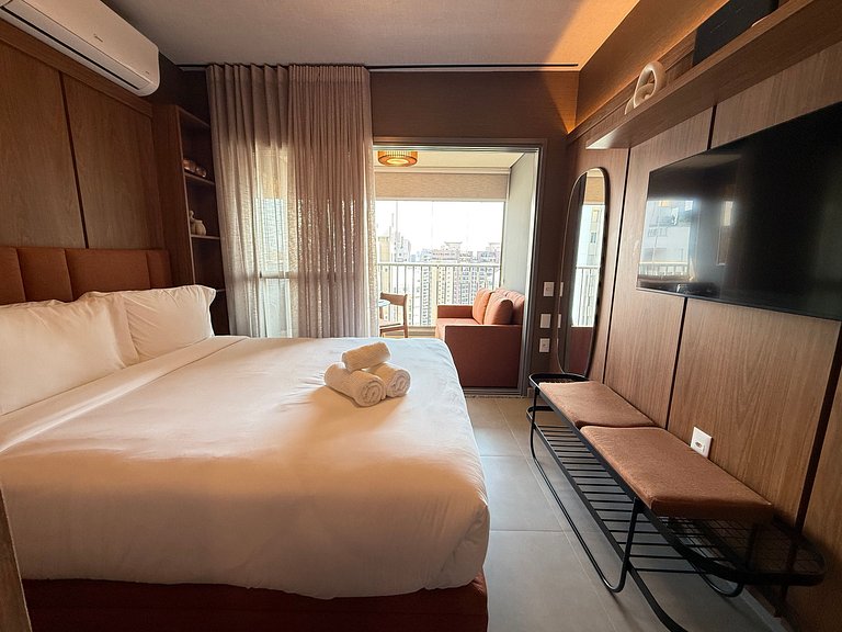 Estudio acogedor con sofá cama – Apto. 2311