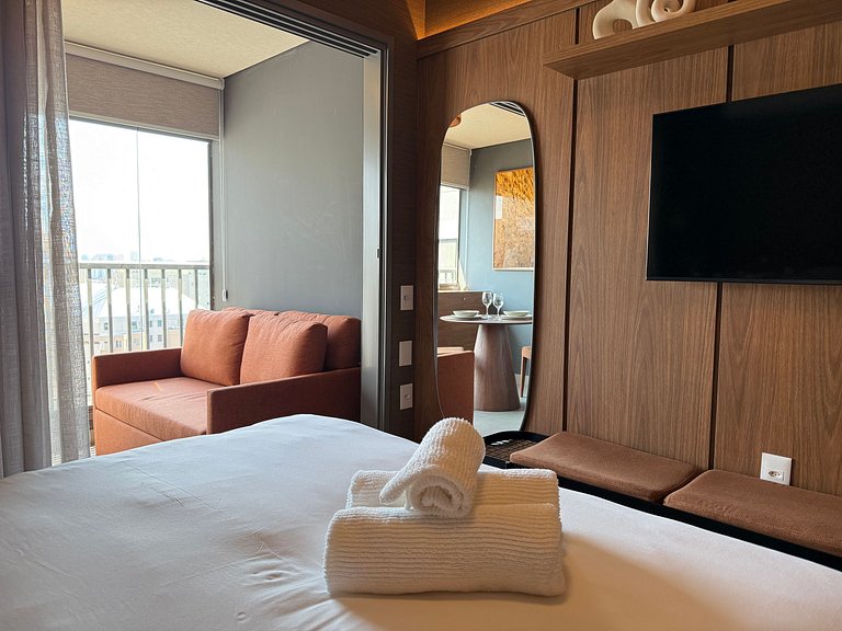 Estudio acogedor con sofá cama – Apto. 2311