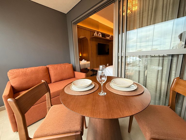 Studio aconchegante com sofá-cama – Apto 2311