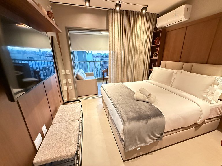 Comfort and good taste in Moema – Apt. 2505