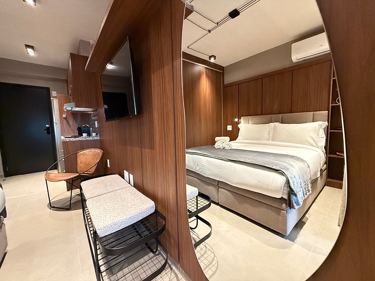 Conforto e bom gosto em Moema – Apto 2505