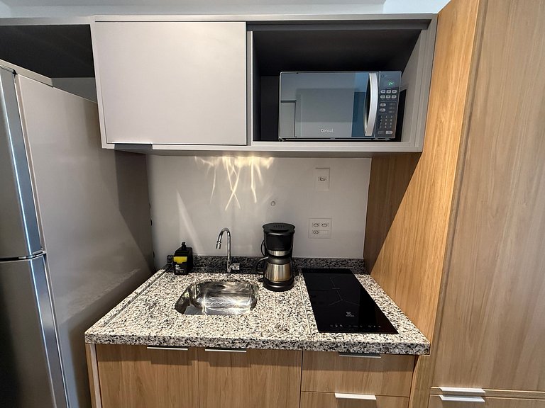 Modernidade e conforto p/ casal – Apto 1209