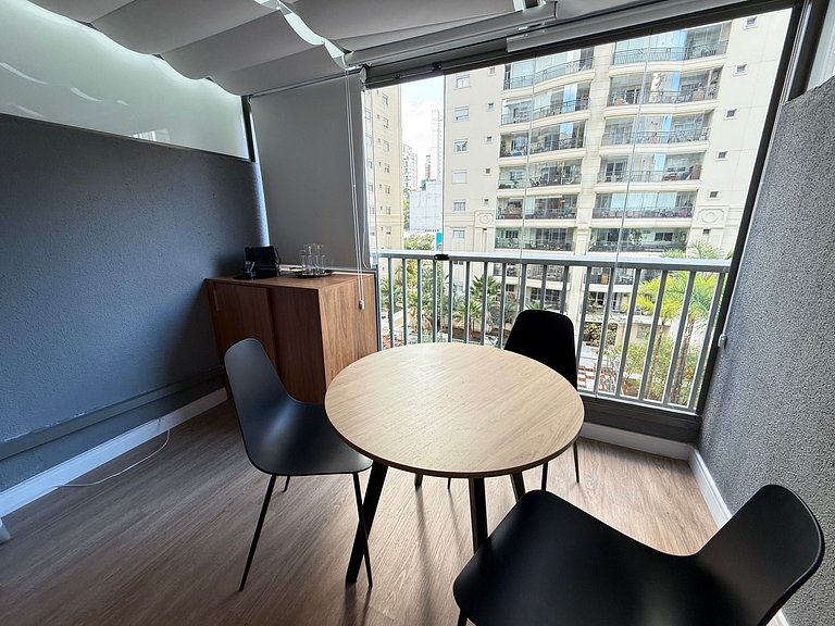 Studio en Moema con Sofá Cama | Hasta 4 Personas – Apto 408