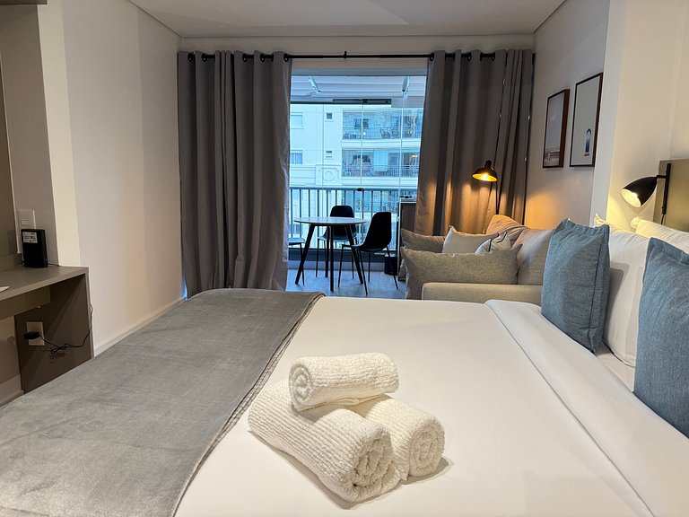 Apartamento Doble con Encanto en Moema – Apto 410