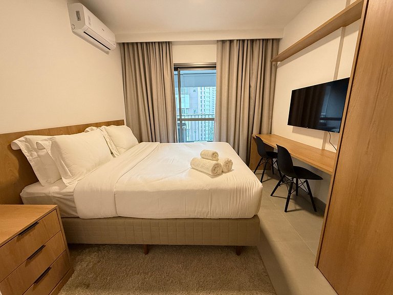 Ideal studio for couples in Moema – Apt. 1007