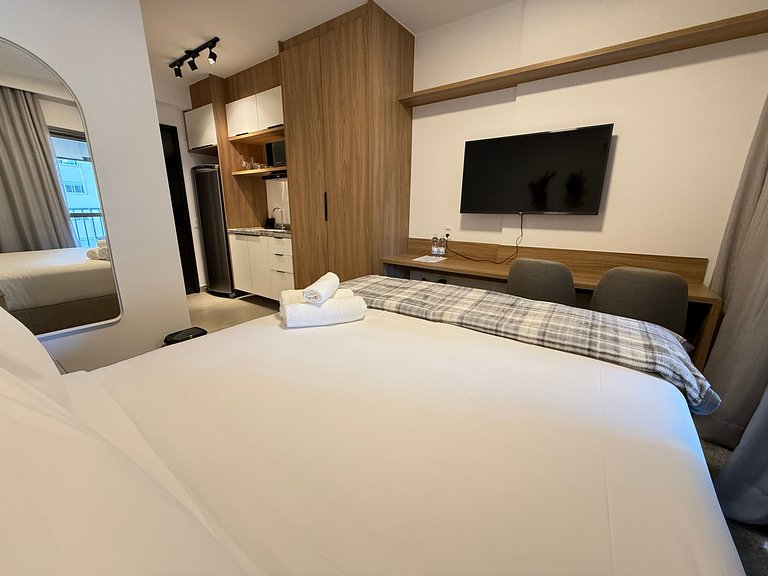 Well-equipped studio for group of 4 – Apt. 1410