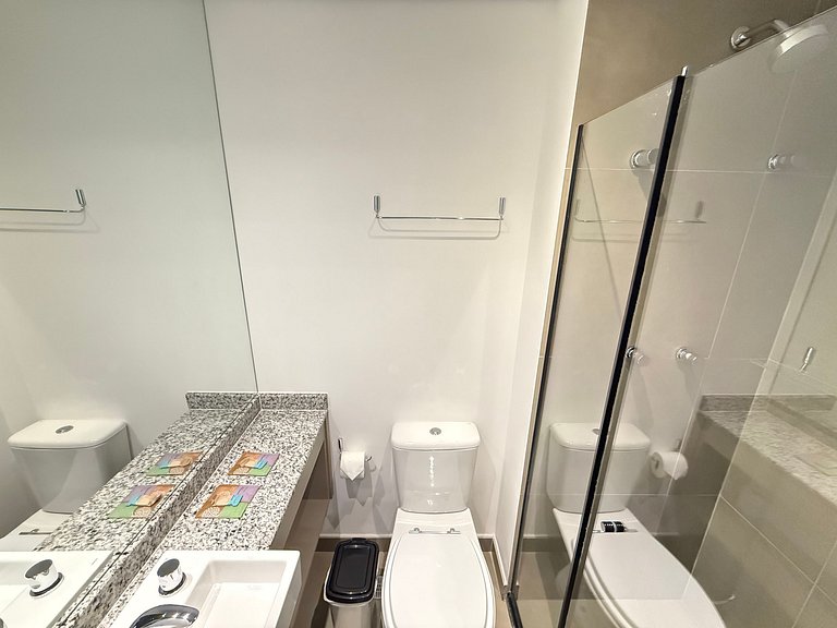 Apto compacto e acolhedor p/ dois – Apto 1406