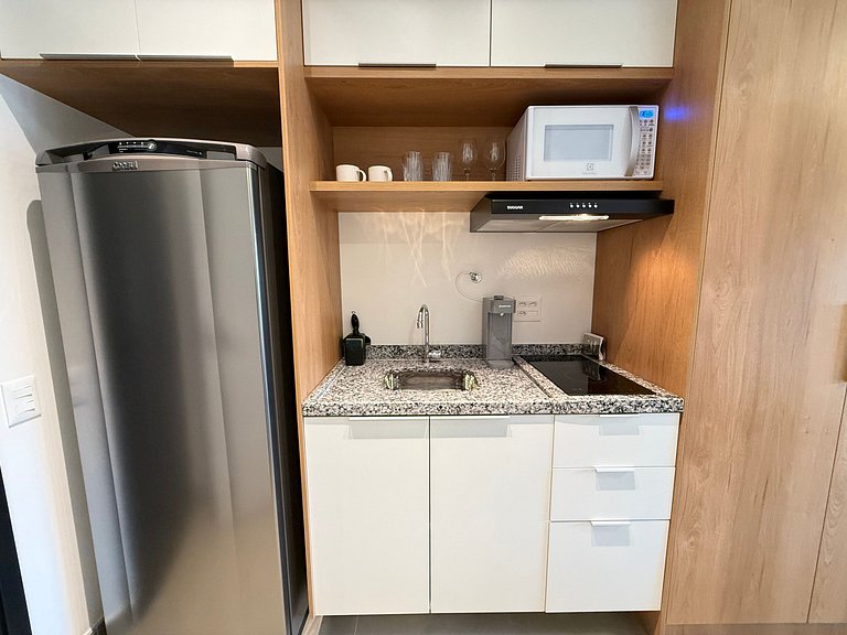 Estudio compacto equipado para 4 – Apto. 1705