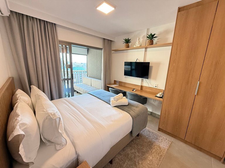 Studio ideal para grupo em Moema – Apto 2307