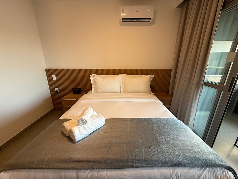 Studio ideal para grupo em Moema – Apto 2307