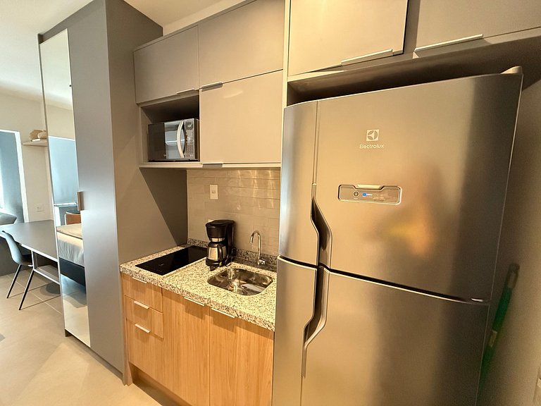 Studio ideal para 4 pessoas em Moema – Apto 2404