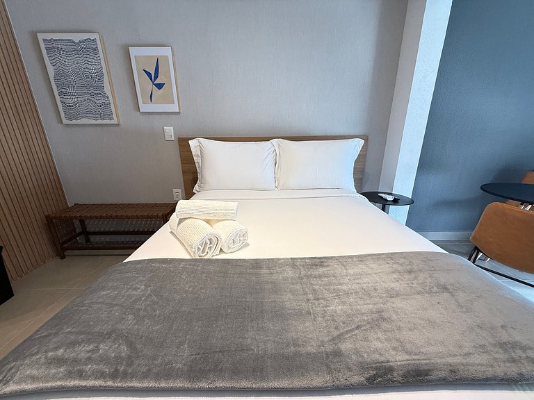 Ideal studio for 4 in Moema – Apt. 2404