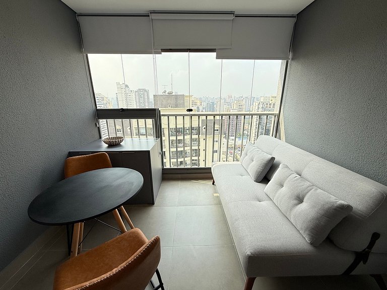 Ideal studio for 4 in Moema – Apt. 2404