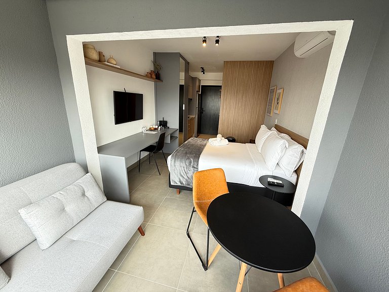 Ideal studio for 4 in Moema – Apt. 2404