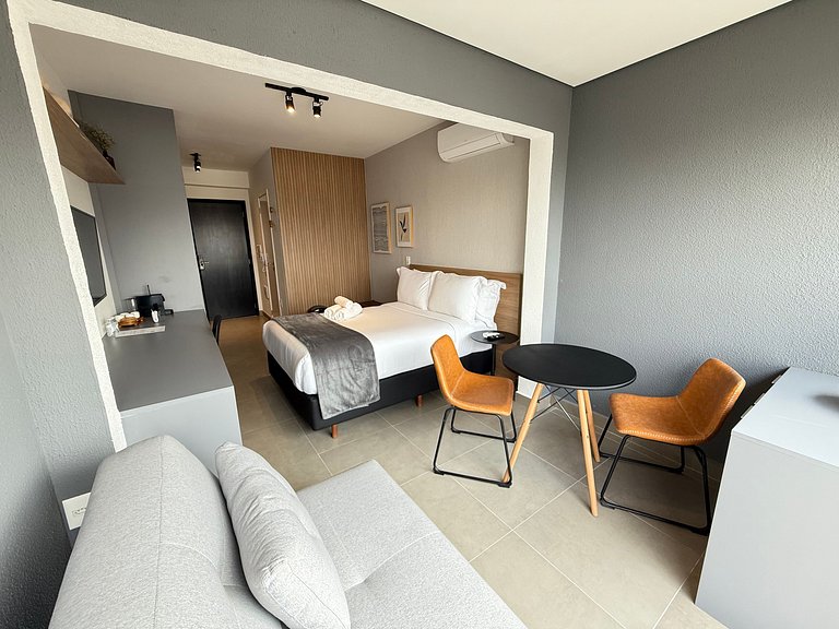 Ideal studio for 4 in Moema – Apt. 2404