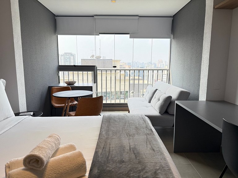 Ideal studio for 4 in Moema – Apt. 2404