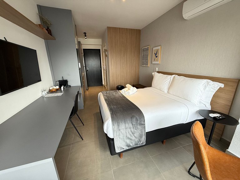 Ideal studio for 4 in Moema – Apt. 2404