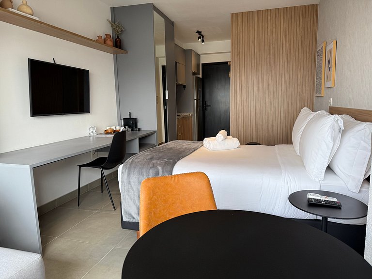 Estudio ideal para 4 en Moema – Apto. 2404