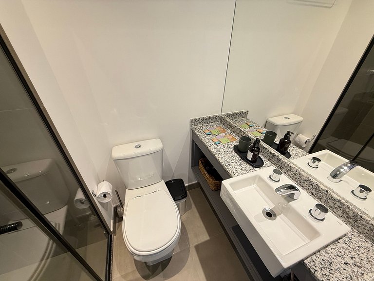 Estudio ideal para 4 en Moema – Apto. 2404