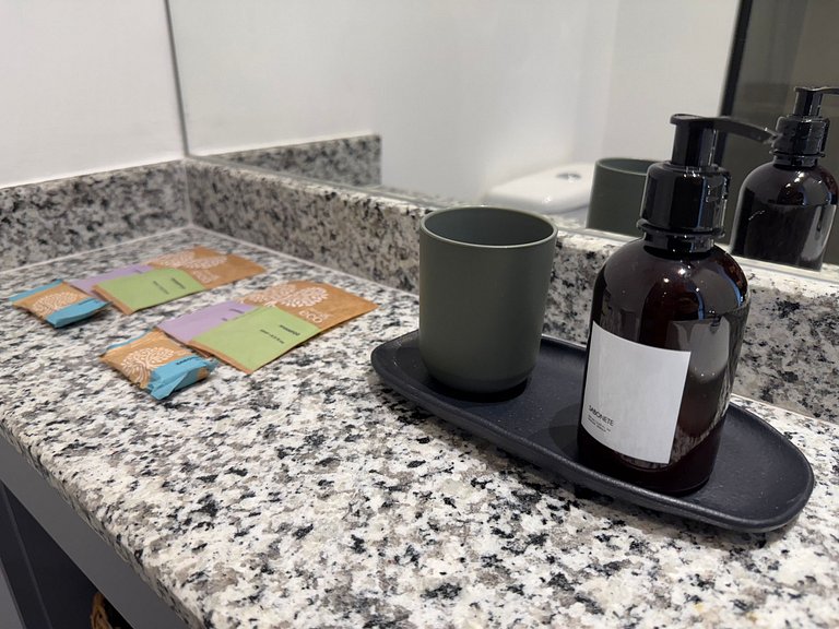 Studio ideal para 4 pessoas em Moema – Apto 2404