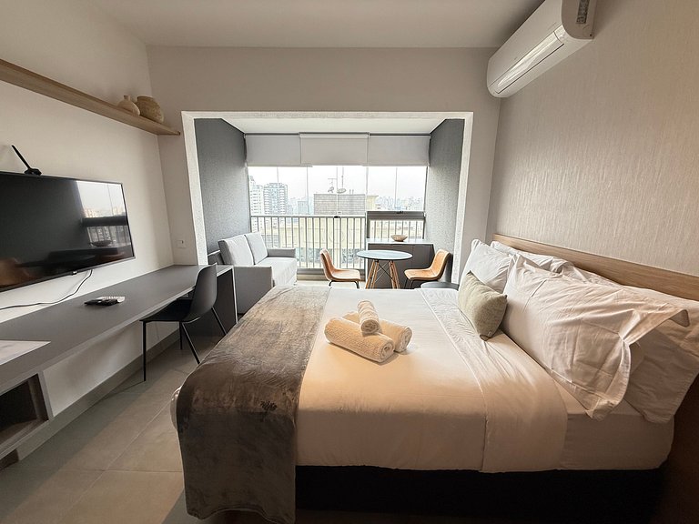 Estudio sofisticado en Moema – Apto. 2406