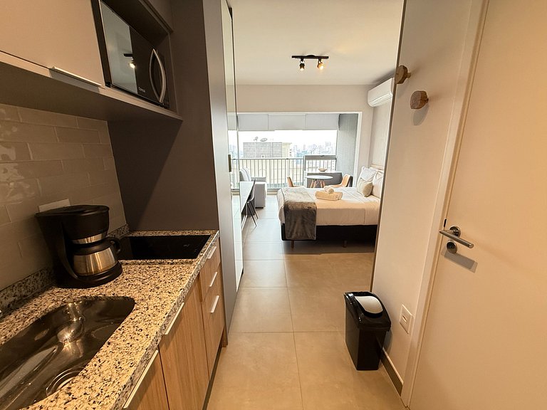 Studio sofisticado em Moema – Apto 2406