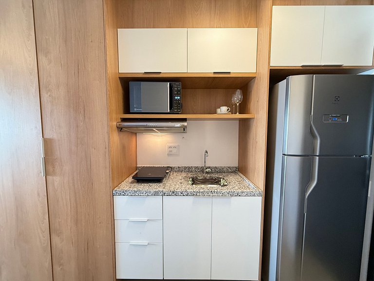 Studio moderno e aconchegante – Apto 2407