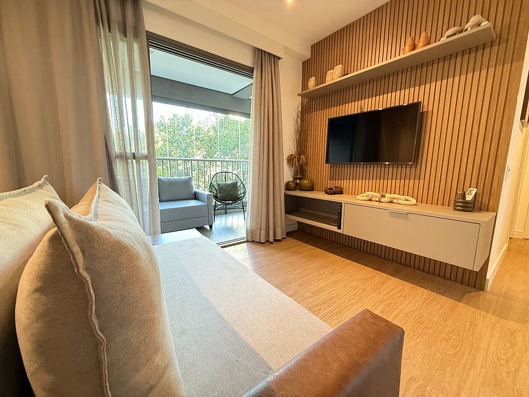 Apto premium e elegante p/ Grupo de 6 – Apto 803