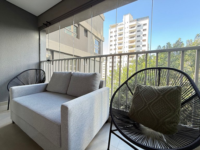 Apto premium e elegante p/ Grupo de 6 – Apto 803