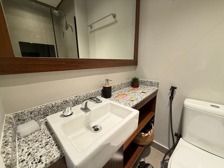 Studio com sofá-cama para até 4 pessoas –Apto 1313