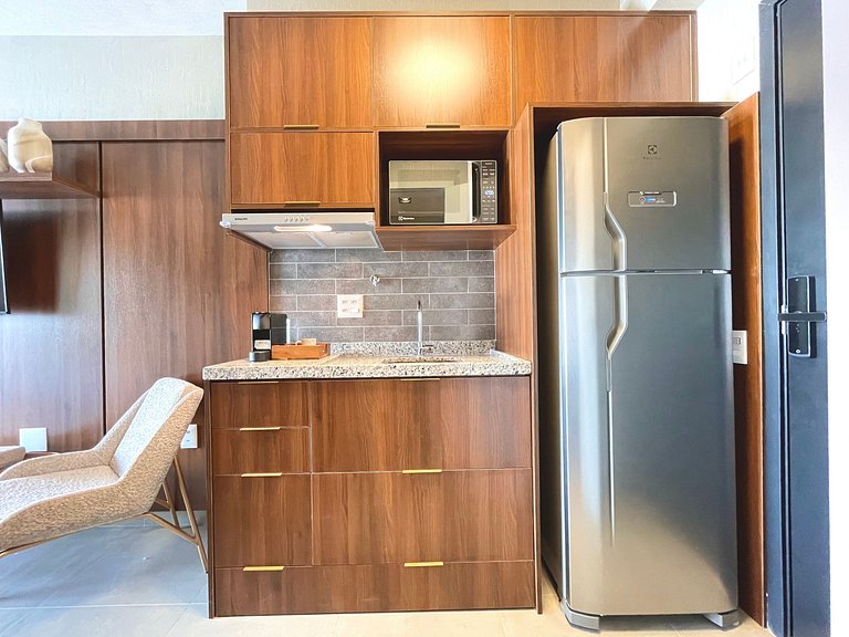 Estudio estiloso en Moema – Apto. 2411
