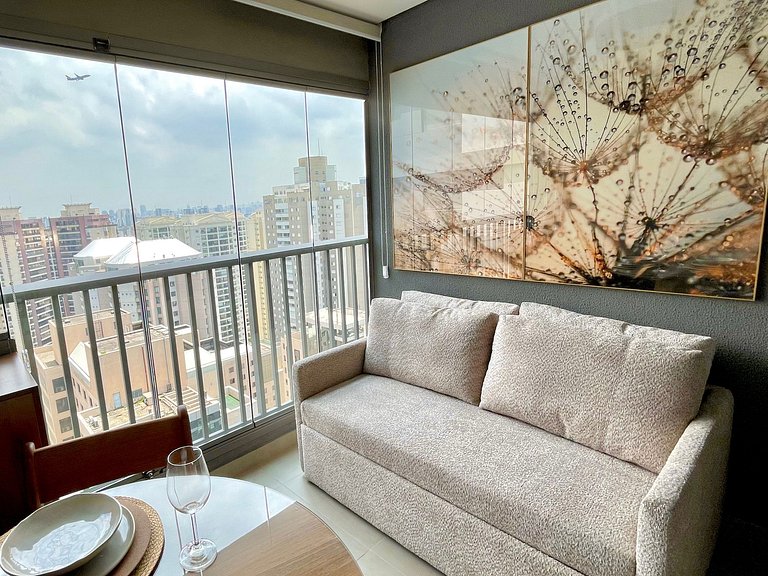 Estudio estiloso en Moema – Apto. 2411