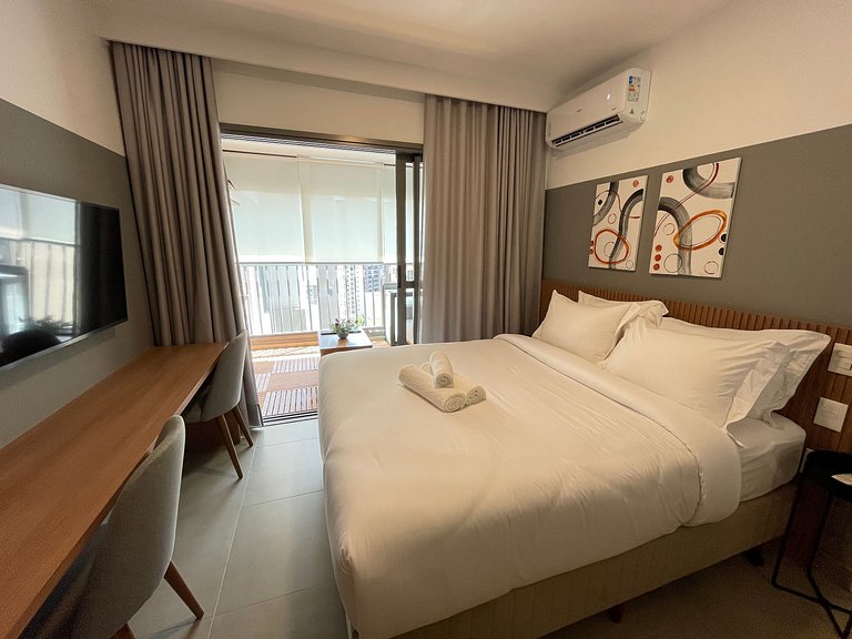 Comfortable studio in Moema – Apt. 1605