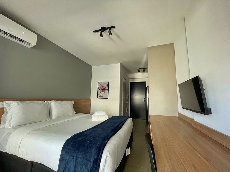 Apto compacto e acolhedor p/ dois – Apto 1406