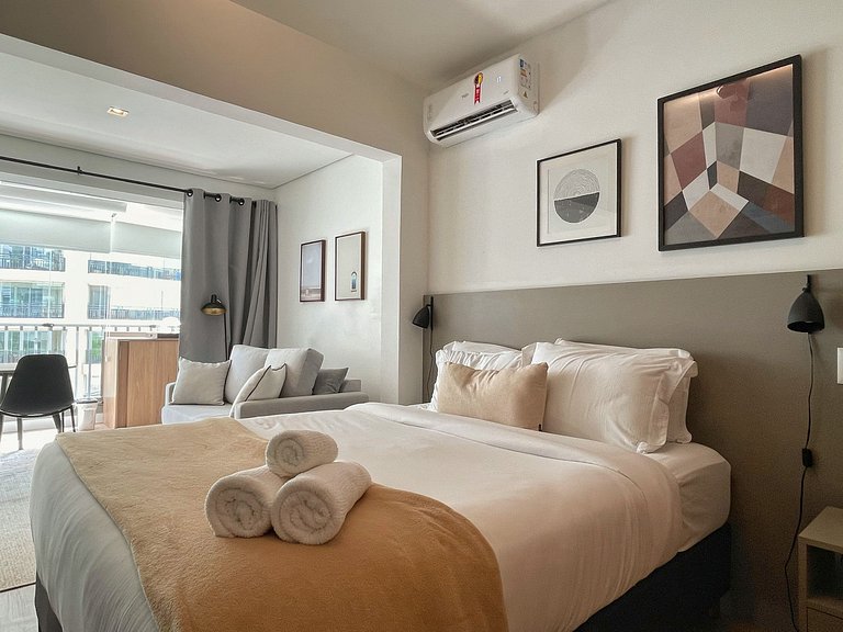 Apartamento Doble con Encanto en Moema – Apto 410