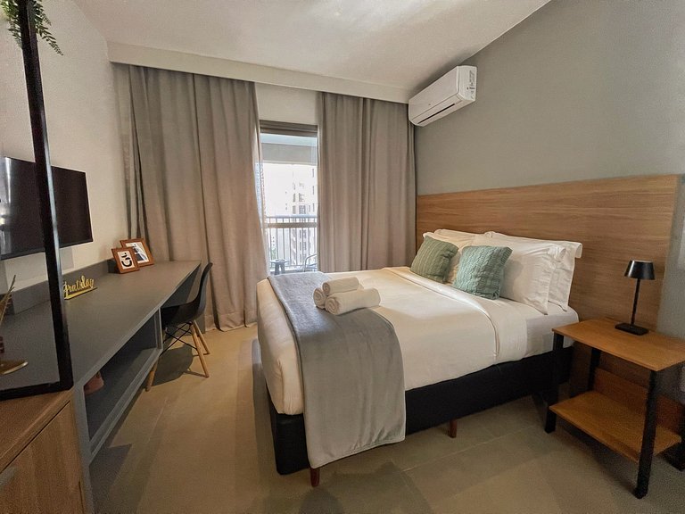 Comfortable double apartment in Moema – Apt. 1109