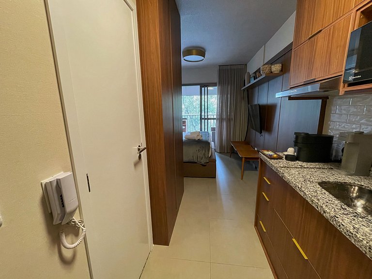 Studio bem distribuído e confortável – Apto 515