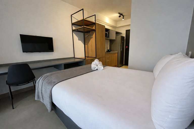 Conforto e bom gosto em Moema – Apto 604