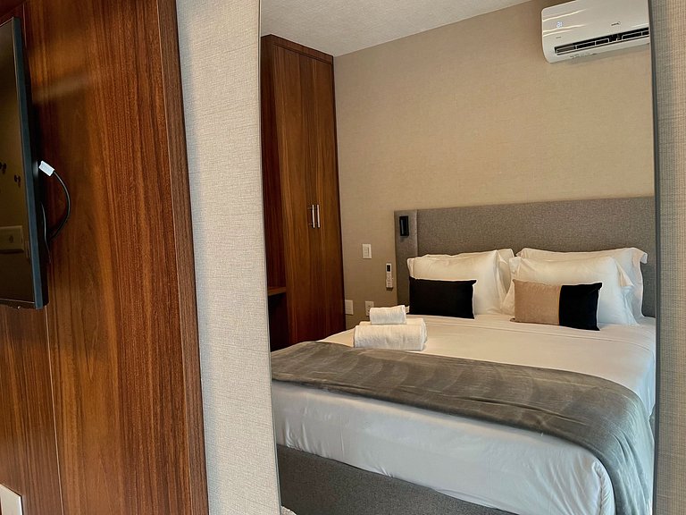 Studio com sofá-cama para até 4 pessoas –Apto 1313
