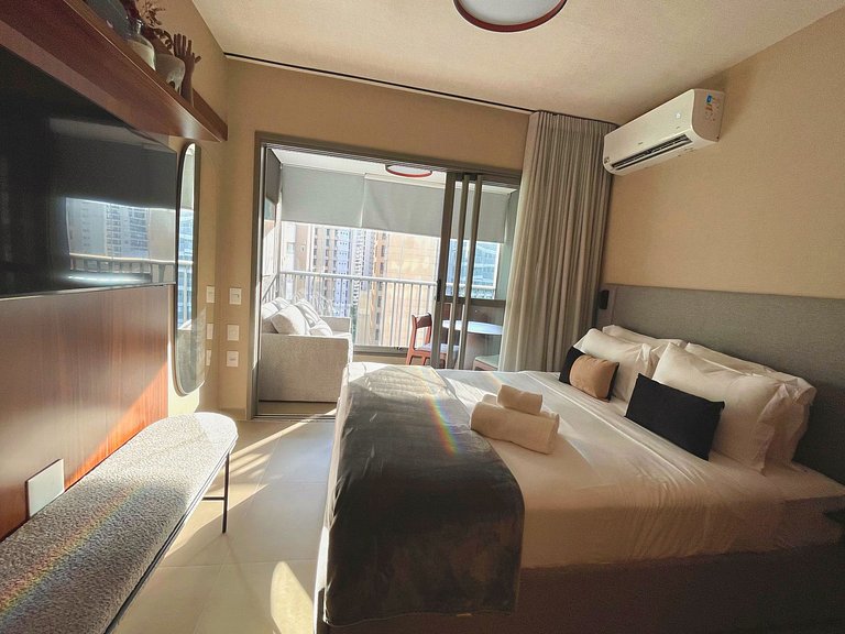 Estudio con sofá cama para hasta 4 – Apto. 1313