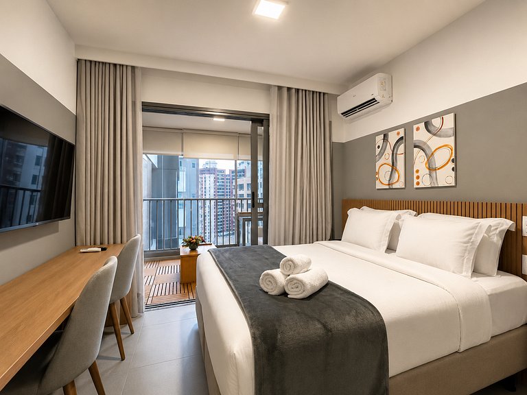 Design e aconchego p/ 2 – Apto 1607