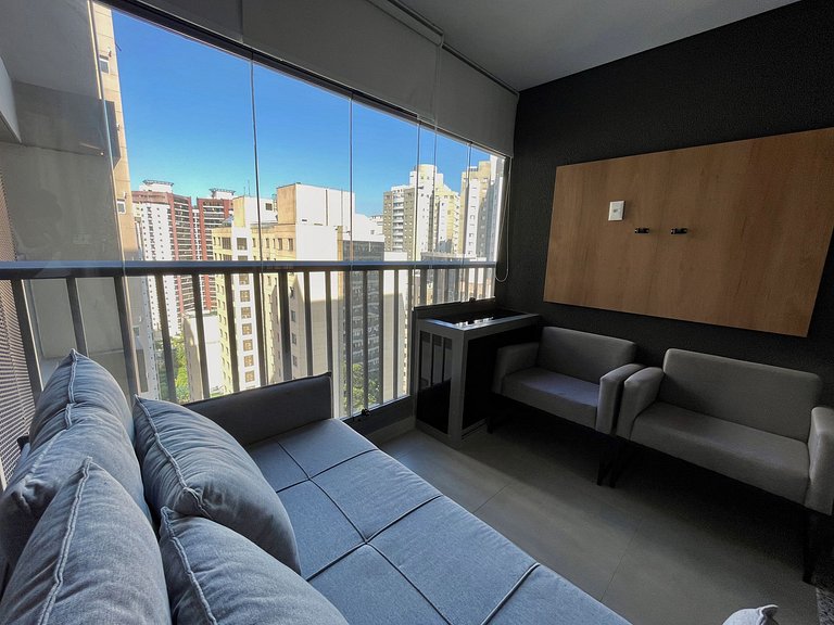 Studio Compacto e completo p/ 4 – Apto 1705