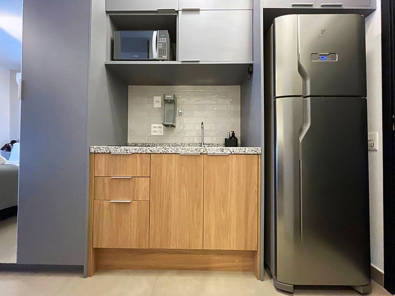 Ideal studio for 4 in Moema – Apt. 2404