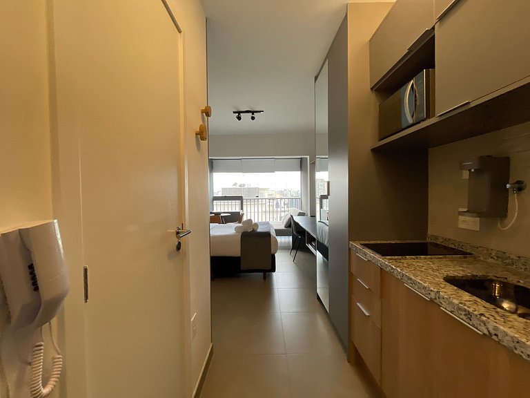 Ideal studio for 4 in Moema – Apt. 2404