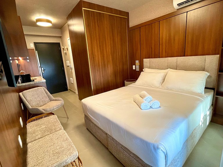 Estudio estiloso en Moema – Apto. 2411