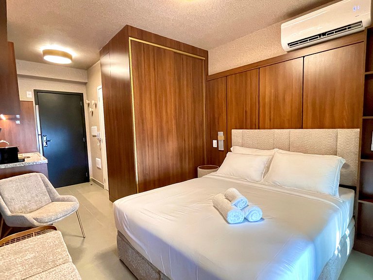 Estudio estiloso en Moema – Apto. 2411